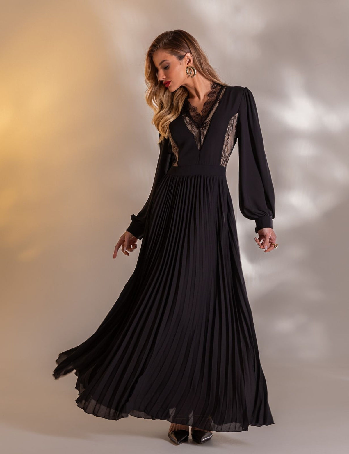 Vestido Longo Sophie - Preto