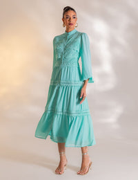 Vestido Longo Viviane - Verde