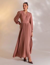 Vestido Longo Sophie - Nude