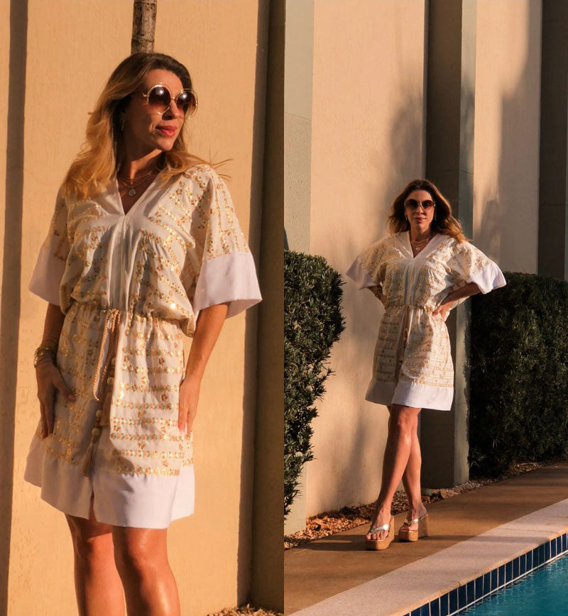 Dress Parca Mediterrâneo