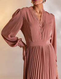 Vestido Longo Sophie - Nude