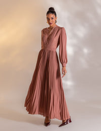 Vestido Longo Sophie - Nude