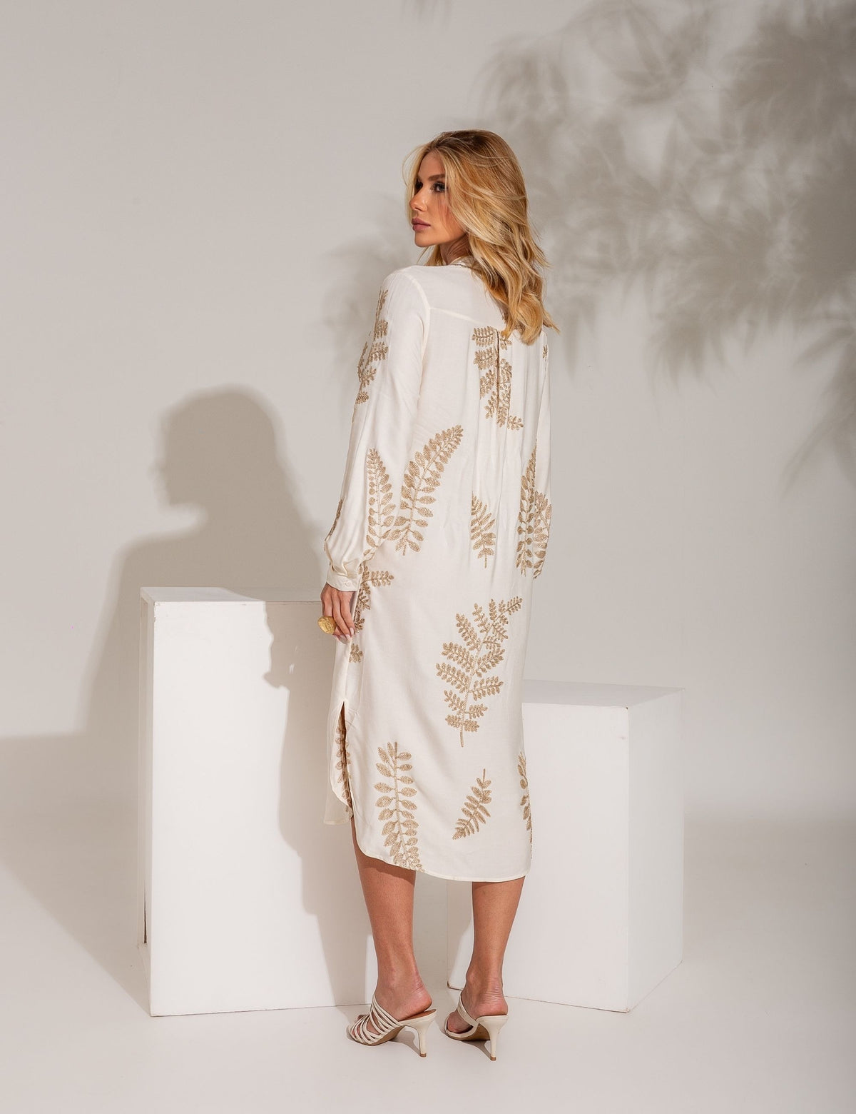 Chemise de Algodão Greta - Cru