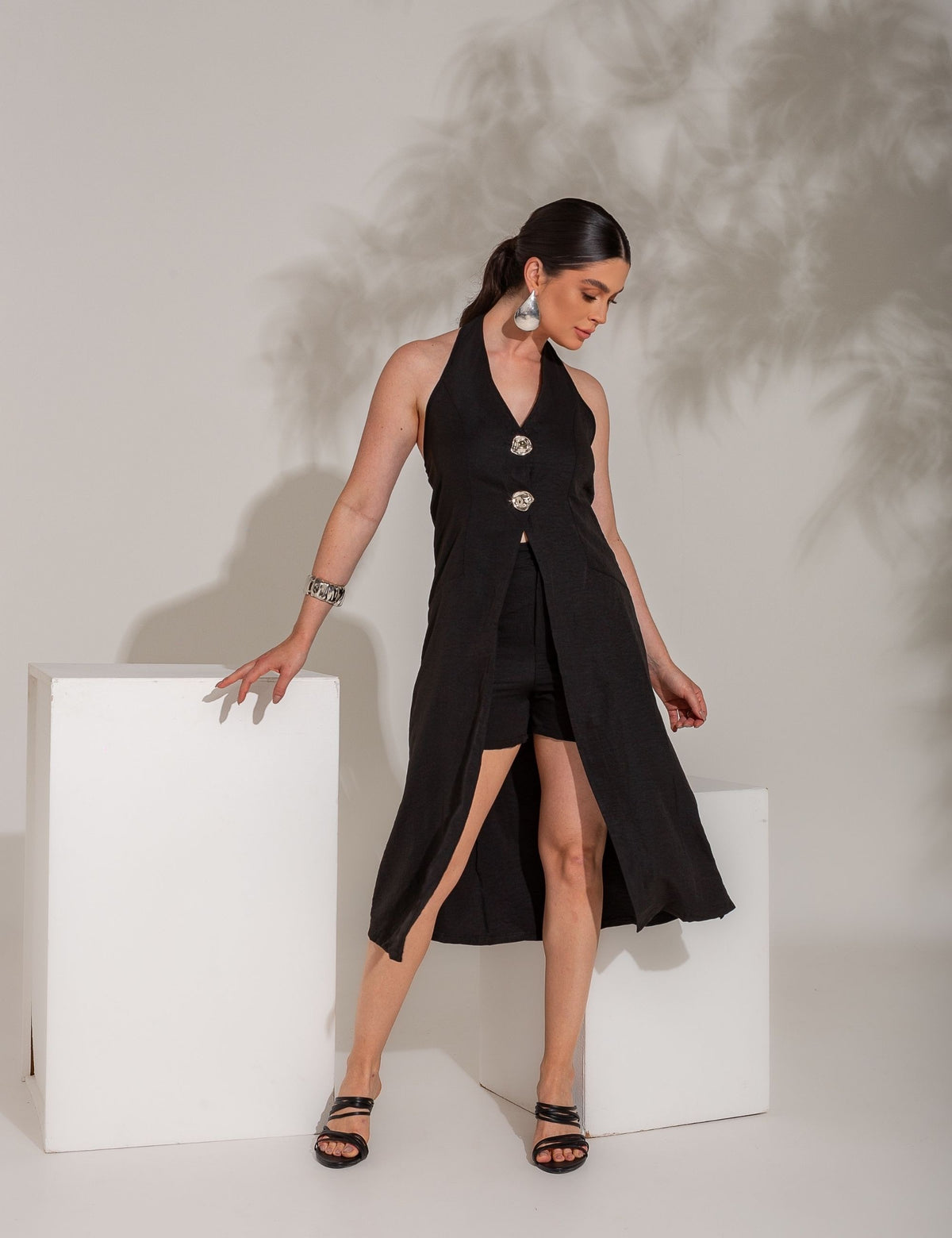 Conjunto com Short Jolie - Preto