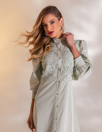 Vestido Longo Dominique - Verde