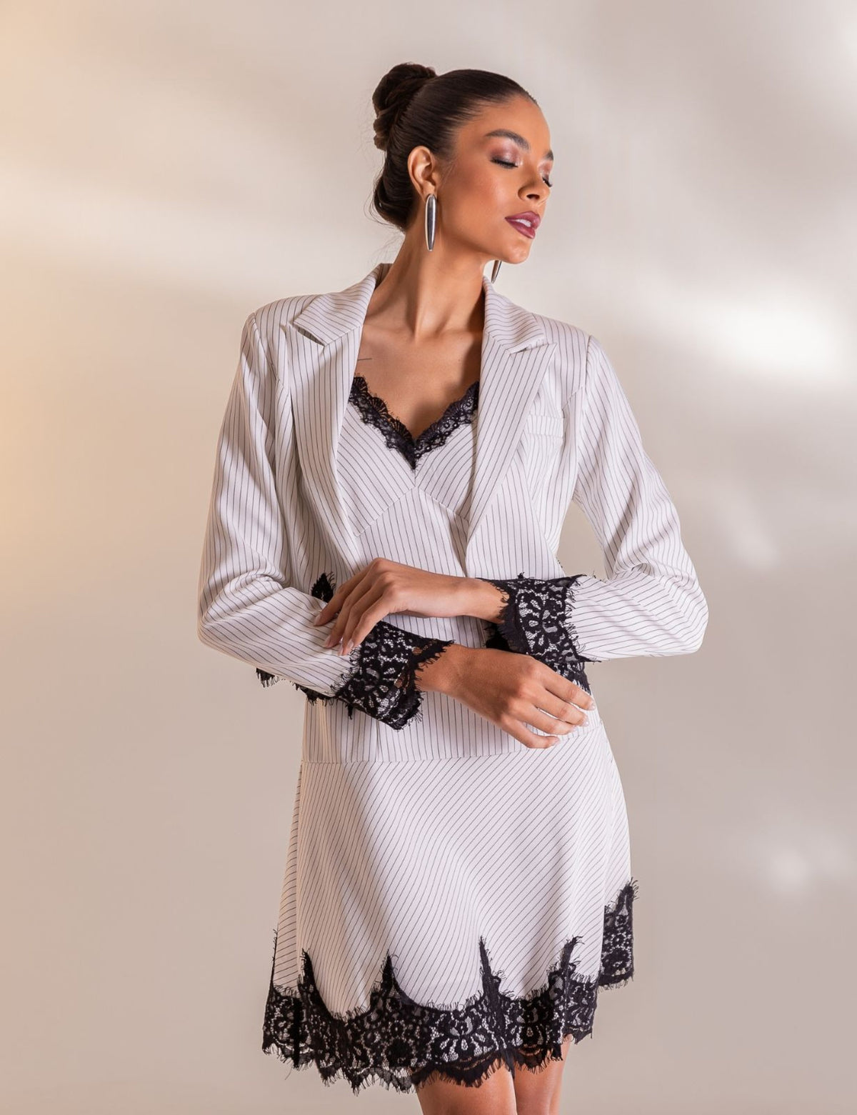 Conjunto Risca de Giz Valéria - Off White