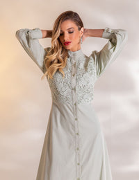 Vestido Longo Dominique - Verde