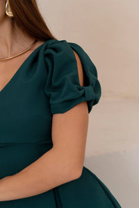 Vestido Maxi Midi Penélope - Verde