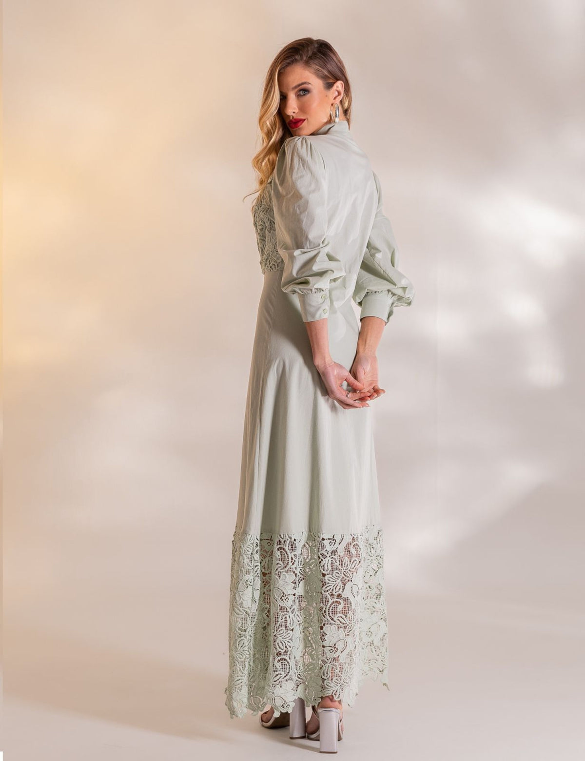 Vestido Longo Dominique - Verde