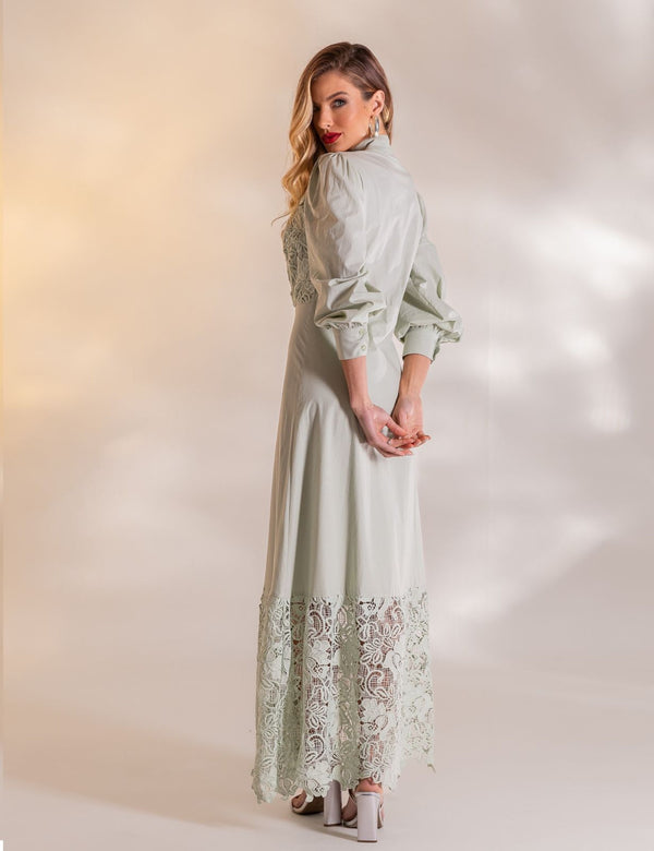 Vestido Longo Dominique - Verde