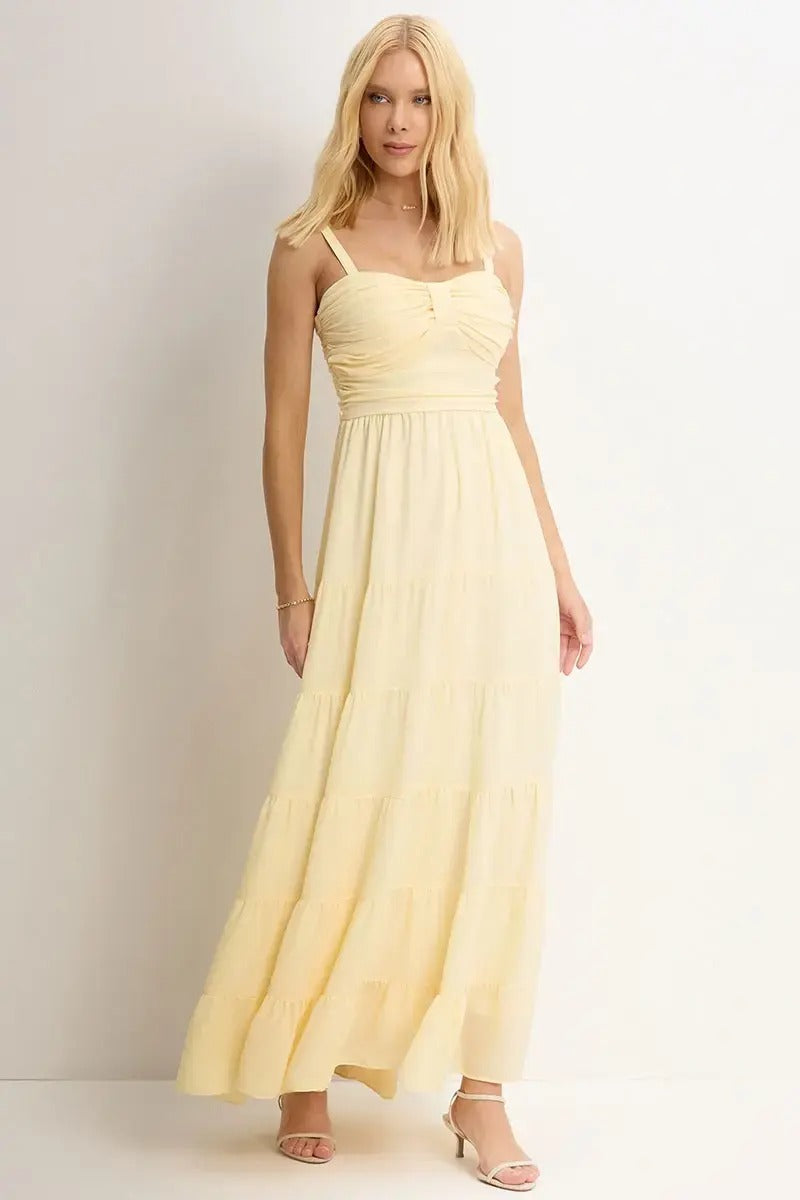 Vestido Maísa II - Amarelo