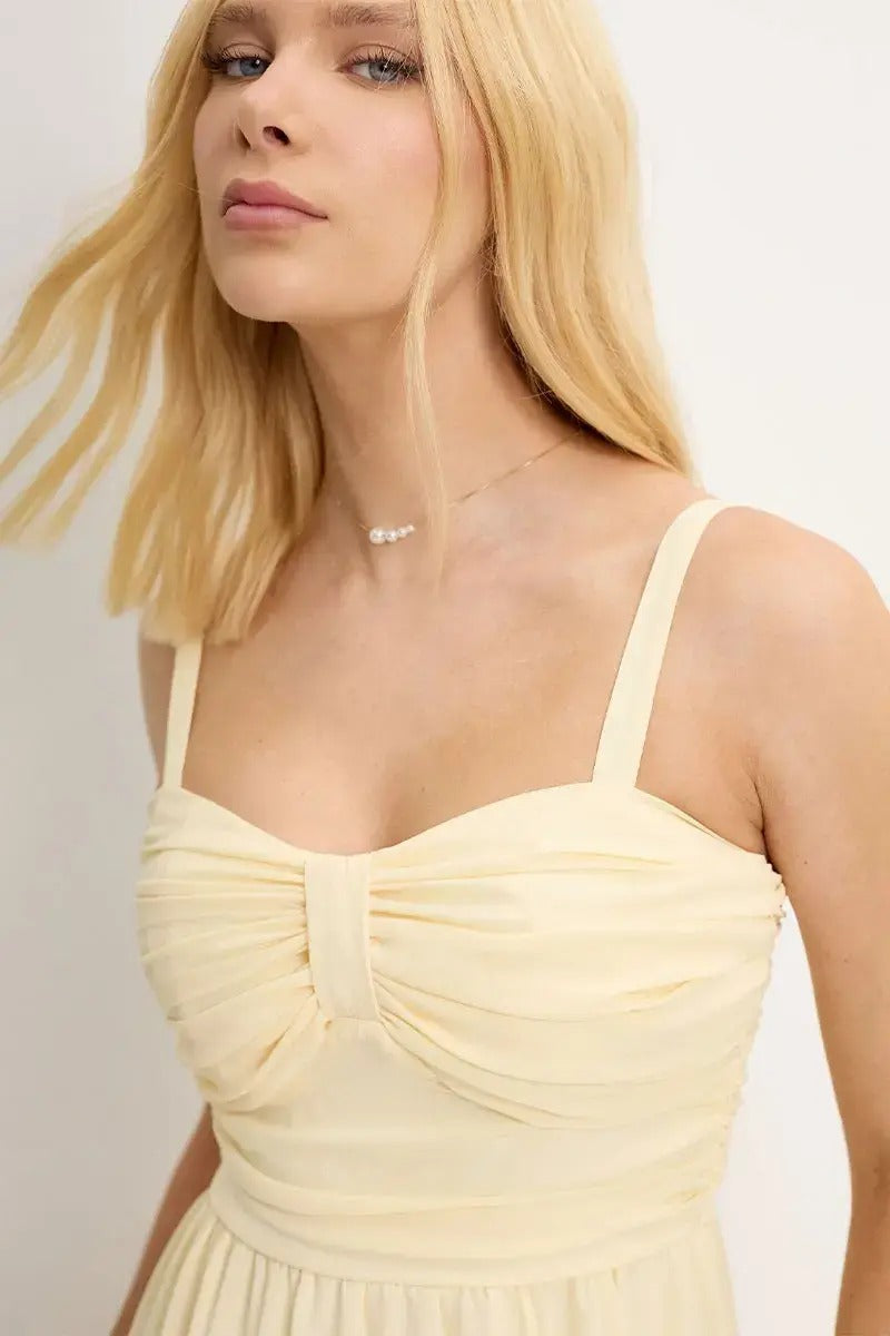Vestido Maísa II - Amarelo