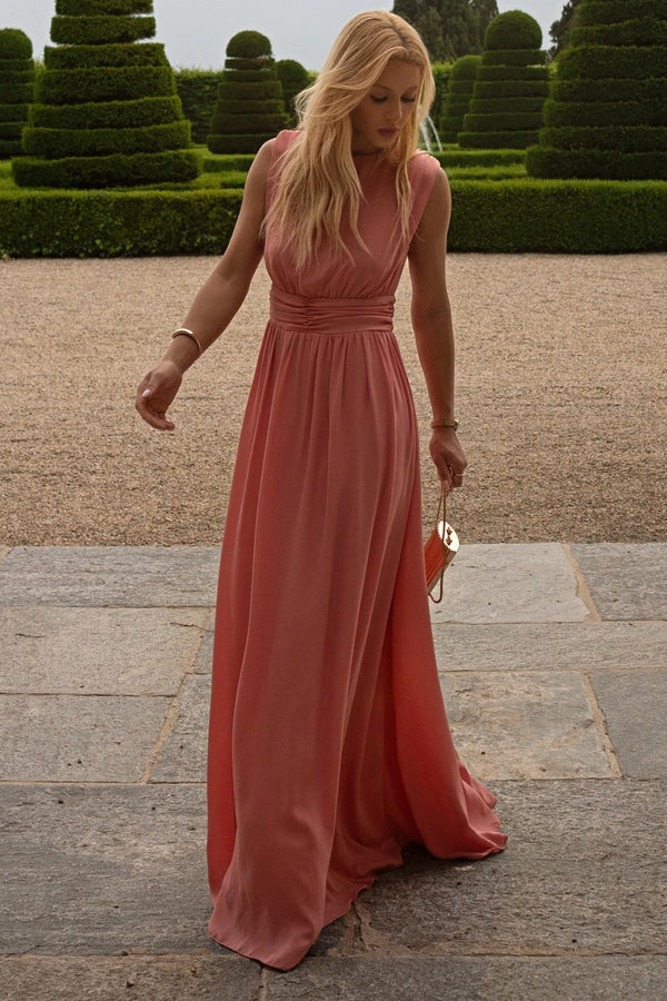 Vestido Esmeralda Longo - Rose