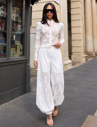 Blusa Renda Luma - Off White