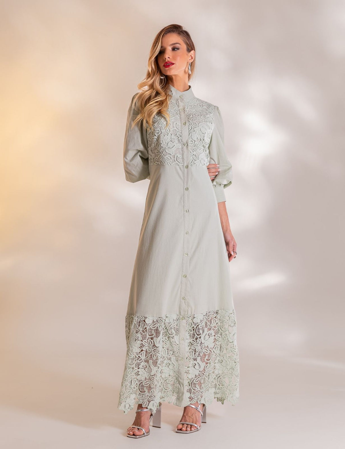 Vestido Longo Dominique - Verde