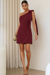 Vestido Talita Curto - Vinho