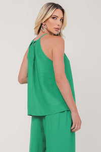 Blusa Miss Misses Regata C/ Drapeada - Verde