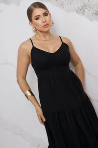 Vestido Rafaela Com Bojo - Preto