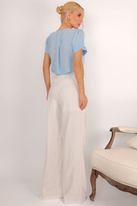 Blusa Natacha Pregas - Azul