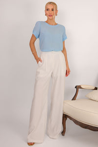 Blusa Natacha Pregas - Azul