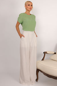 Blusa Natacha Pregas - Verde