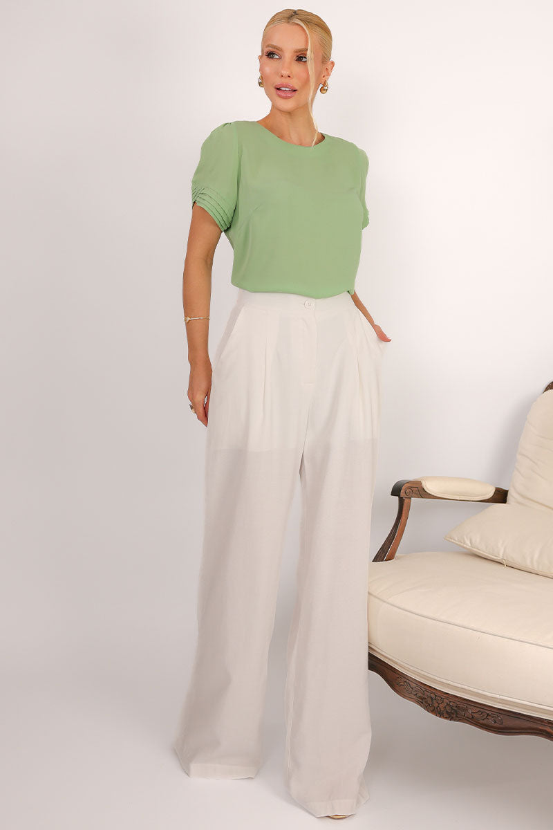 Blusa Natacha Pregas - Verde