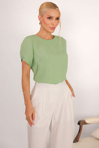 Blusa Natacha Pregas - Verde