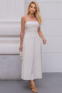 Vestido Jennifer TQC Com Guipir - Off White