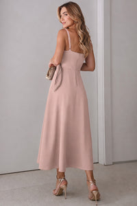 Vestido Luciana Transpassado - Rosê
