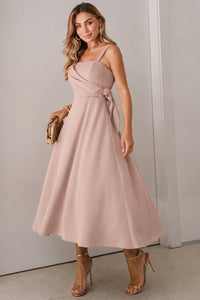 Vestido Luciana Transpassado - Rosê