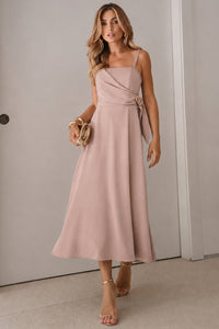 Vestido Luciana Transpassado - Rosê