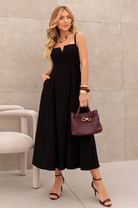 Vestido Carol Rodado - Preto