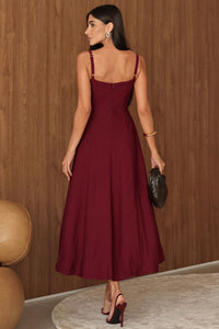 Vestido Carol Rodado - Vinho