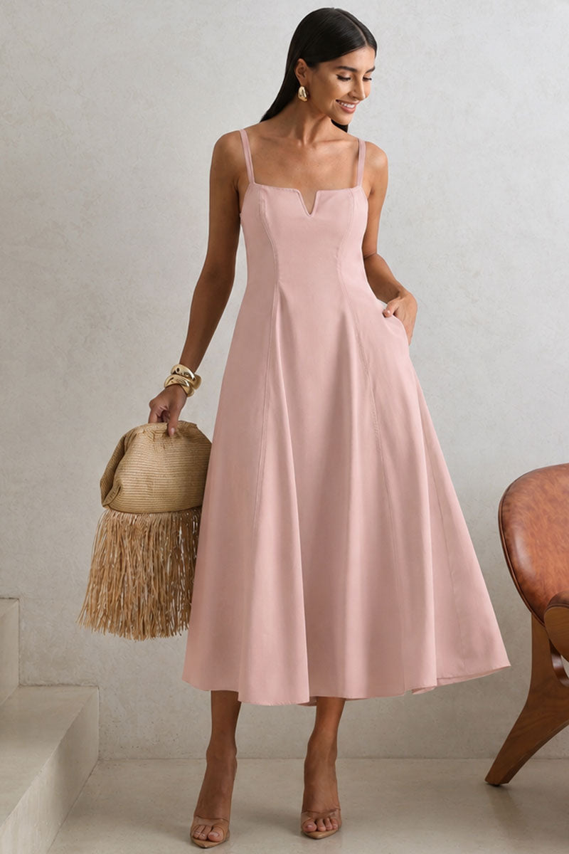 Vestido Carol Rodado - Rosê