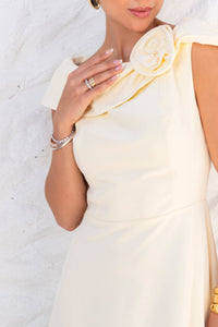 Vestido Hilda Midi - Amarelo