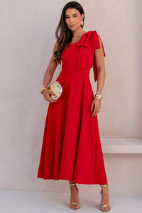 Vestido Glaucia Midi - Vermelho