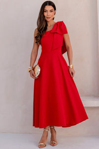 Vestido Glaucia Midi - Vermelho