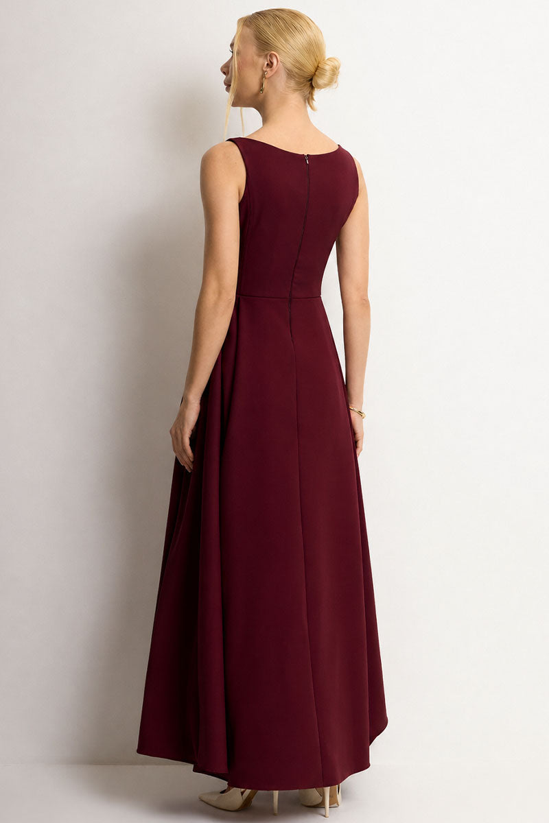 Vestido Eliza Longo - Vinho