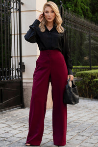 Camisa Samara Manga Longa Com Botão - Preto