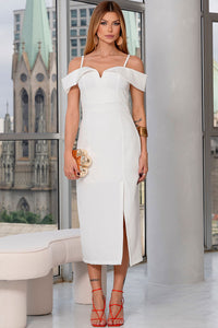 Vestido Clarita Midi - Off White