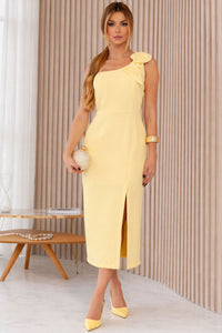 Vestido Celiny Midi - Amarelo