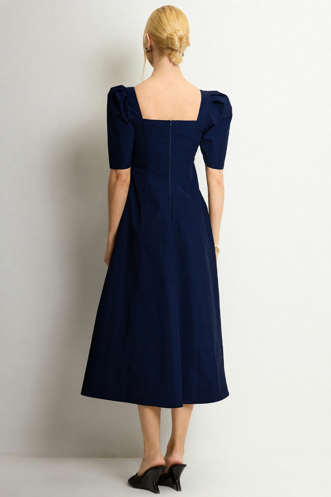 Vestido Dafny Midi - Azul Marinho