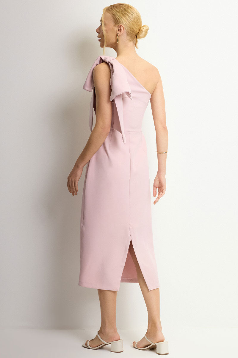 Vestido Samanta Midi - Rosa