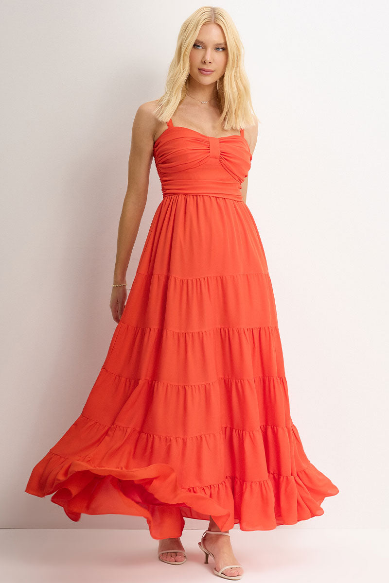 Vestido Maisa II - Laranja