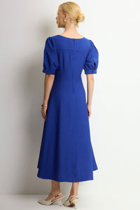 Vestido Ohana Midi - Azul Royal