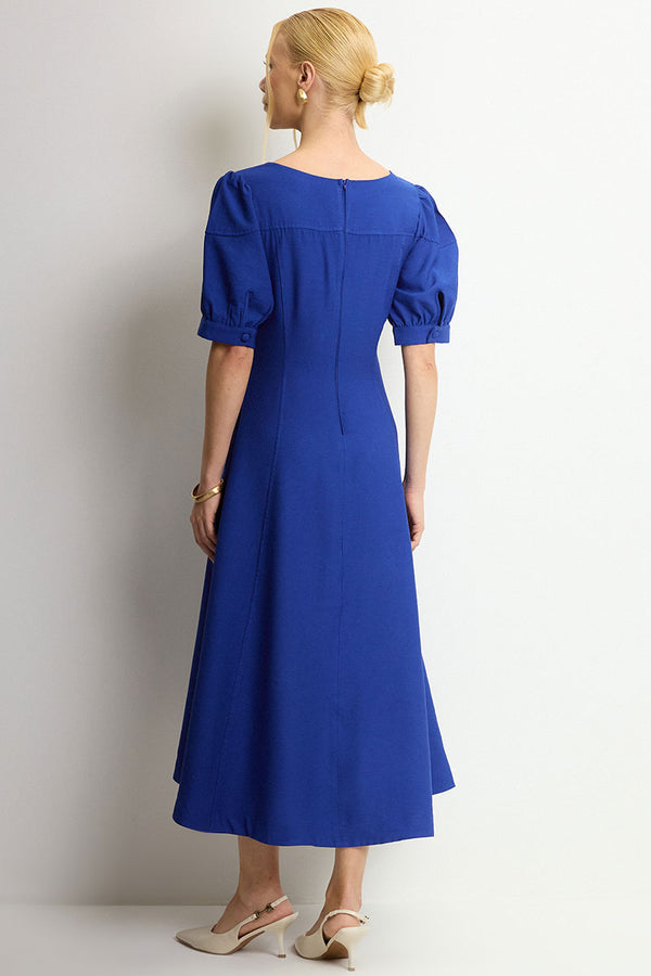 Vestido Ohana Midi - Azul Royal