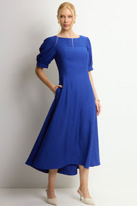 Vestido Ohana Midi - Azul Royal