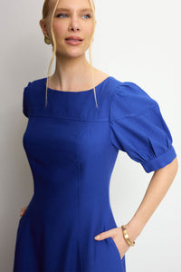 Vestido Ohana Midi - Azul Royal