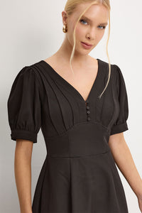 Vestido Isaura Midi - Preto