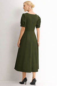 Vestido Isaura Midi - Verde